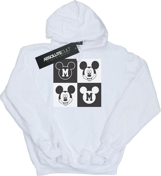 Produktbild Disney Mickey Mouse Smiling Squares Kapuzenpullover Mädchen (140, 146)