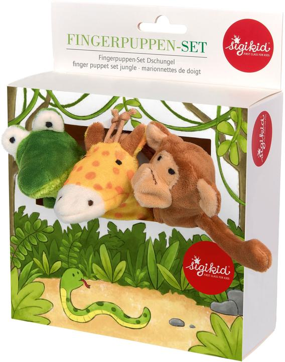 Actual product image Sigikid Finger puppets set jungle
