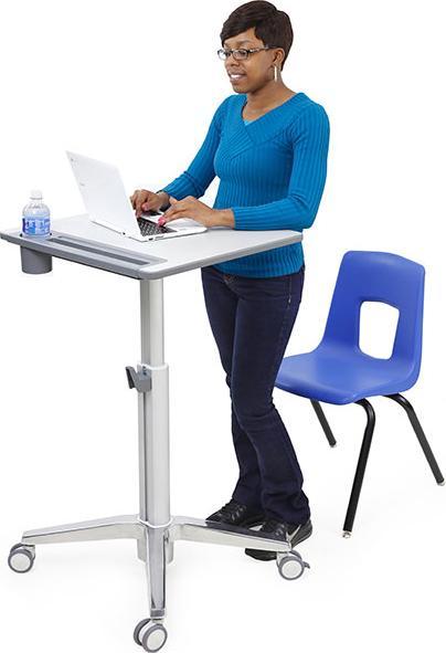 Image du produit Ergotron roll stand, LearnFit Desk, ajustable