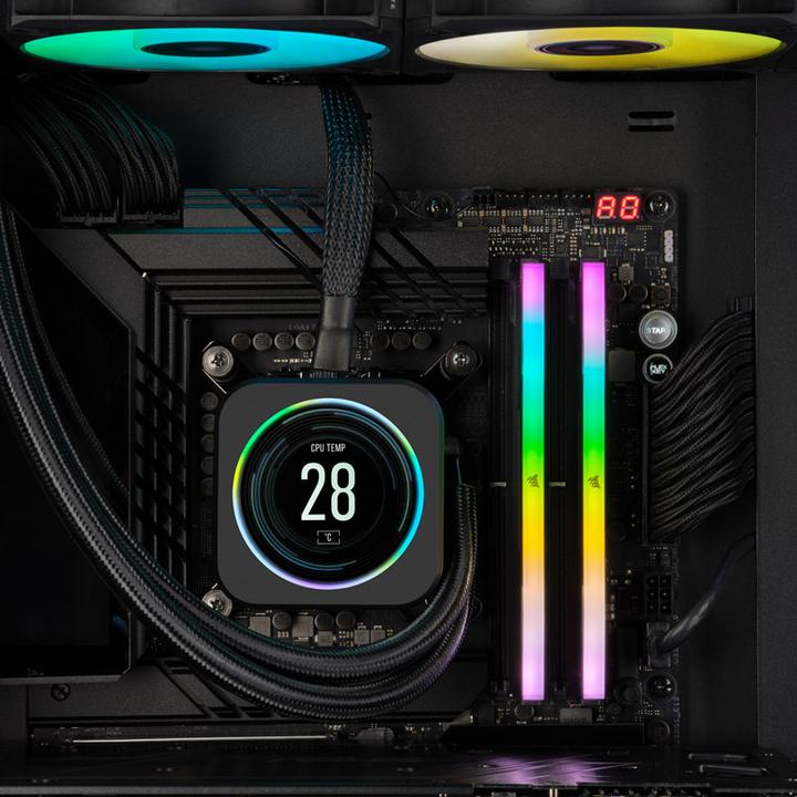 Produktbild Corsair D596GB 5200-38 Vengeance RGB bk K2 COR (2 x 48GB, 5200 MHz, DDR5-RAM, DIMM)