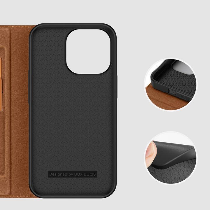 Actual product image Dux Ducis Skin X2 Series Bookcover (Apple iPhone 14 Pro)