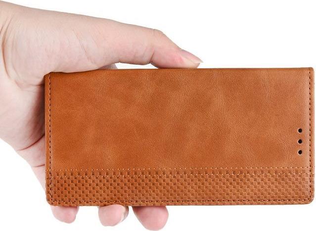 Produktbild MU Classic Retro Leder Bookcover Series (Alcatel 1S (2020), Alcatel 3X (2020))