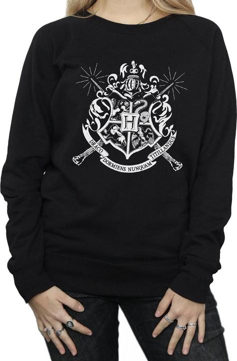 Immagine prodotto Hogwarts Badge Wands Felpa Donna (XL)