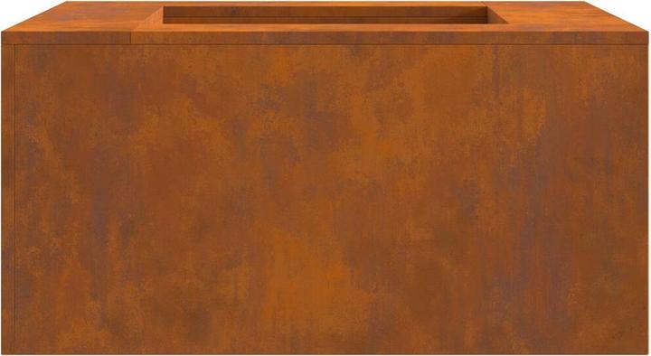 Image du produit VidaXL Foyer carré 80x80x40 cm Acier résistant aux intempéries (80 cm)