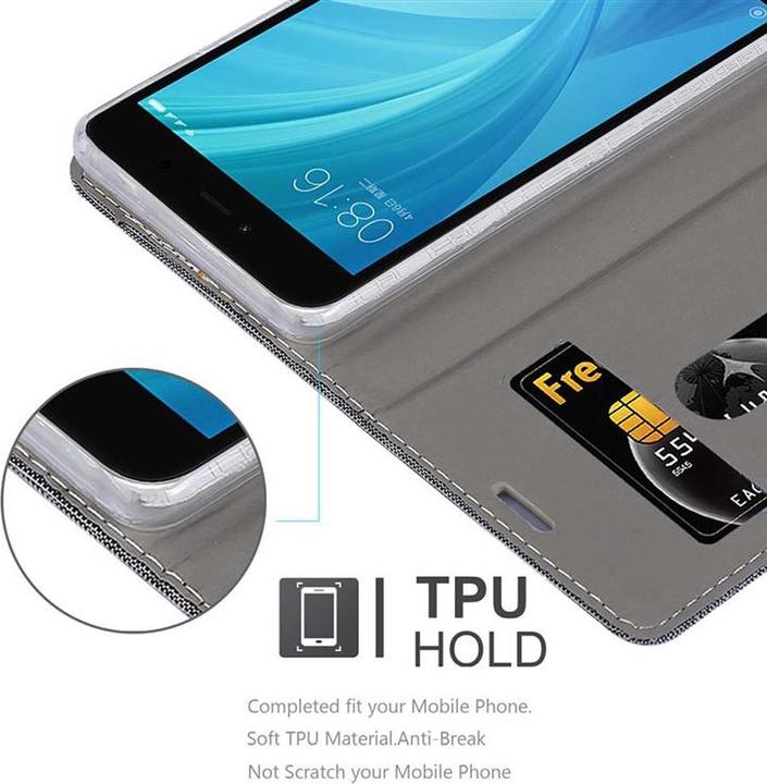 Actual product image Cadorabo Book Jeans Optics Cover (Xiaomi Redmi Note 5A Prime)