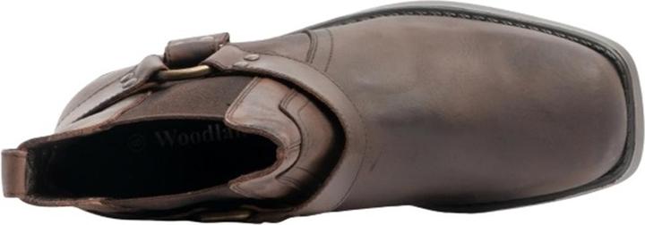 Actual product image Woodland Scenics Gringos Harley Harness leather ankle boots (43)