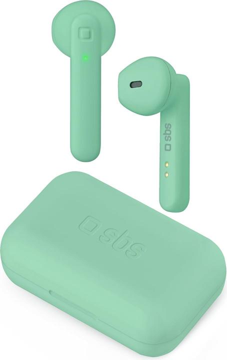 Produktbild SBS Twin Buds TWS True Wireless Earphones hellblau (2.50 h, Kabellos)