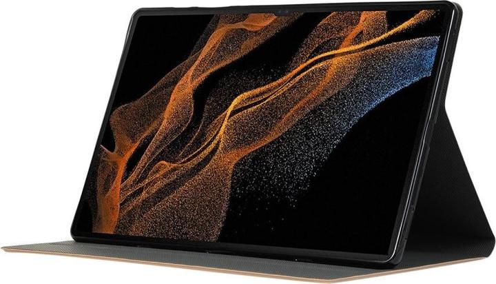 Actual product image Cover-Discount Galaxy Tab S8 Ultra - Tri-fold Smart Case dark blue (Galaxy Tab S8 Ultra)