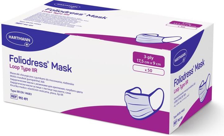 Foliodress Mask Loop Typ IIR 50 (Schutzklasse I, 50 x)