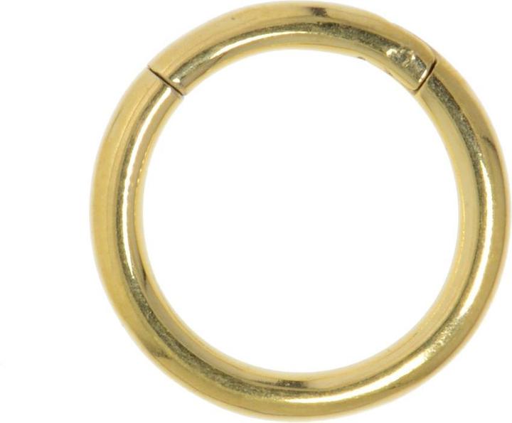 Image du produit Bijouteria Piercing septum (Acier chirurgical 316L, Revêtement PVD (couleur or))