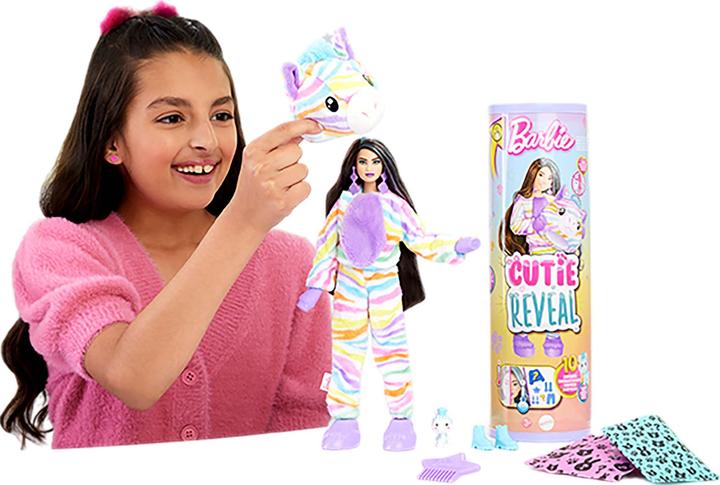 Produktbild Barbie Cutie Reveal Color Dream Series - Zebra