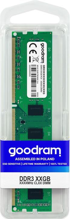 Goodram GR1333D364L98G (1 x 8GB, 1333 MHz, DDR3-RAM, DIMM)