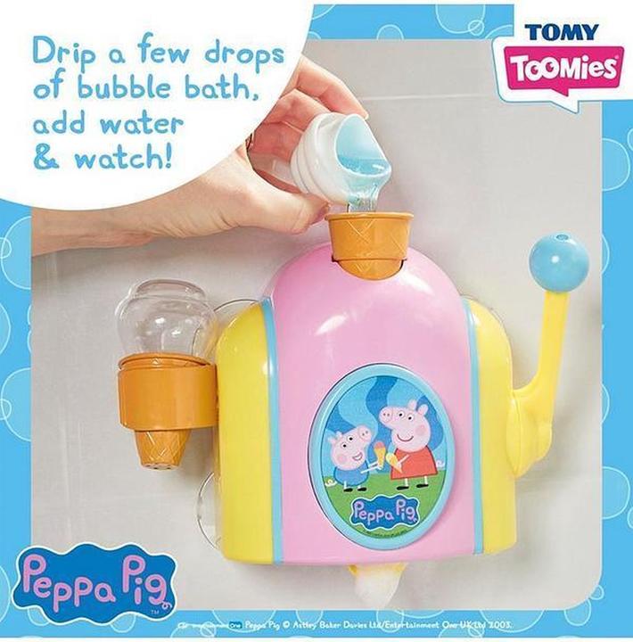 Actual product image Tomy Peppa Wutz foam ice cream machine