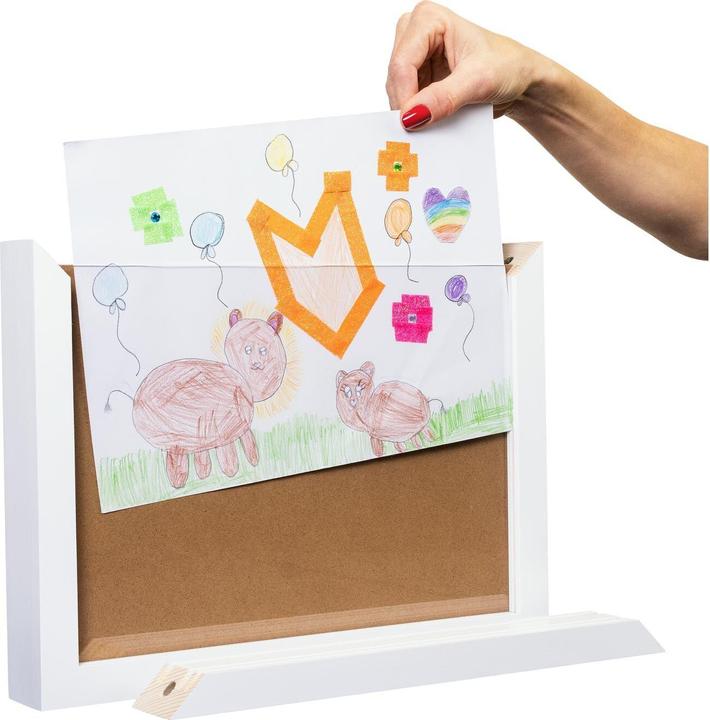 Immagine prodotto Cocon Bilderrahmen für Kinderzeichnungen 35 x 26 x 5 cm, Weiss (A4)