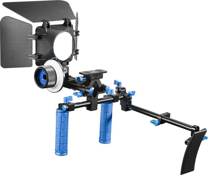 Actual product image Walimex pro pro hand shoulder video tripod Cineast III (Plastic)