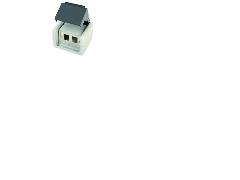 Produktbild Telegärtner Netzwerkdose Aufputz CAT 5e, CAT 6, CAT 6A Grau (H02000a0070)