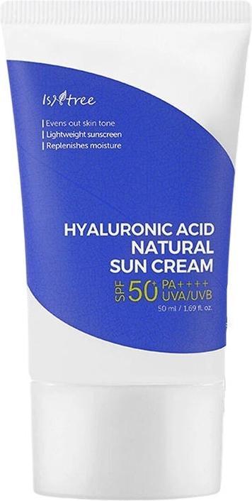 Actual product image Isntree Hyaluronic Acid Natural Sun Cream (Suntan cream, SPF 50+, 50 ml)