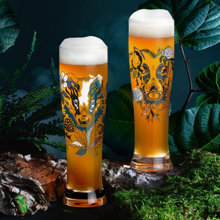 Produktbild Ritzenhoff 2-er-Set Weizenbierglas Brauchzeit (0.65 l, 2 x)