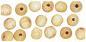 Actual product image Rayher Wood beads FSC 100%, polished, 12mm ø, natural, 32
