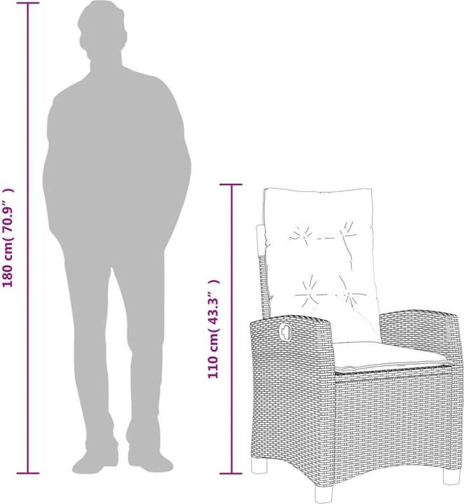 Produktbild VidaXL Launce (140 cm)
