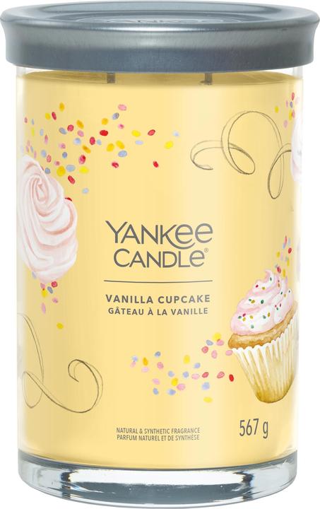 Yankee Candle Bougie parfumée Vanilla Cupcake Signature Large Tumbler