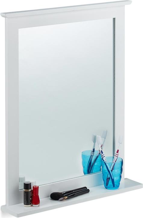 Image du produit Relaxdays Miroir mural décoratif, rectangulaire (56 x 10 x 68 cm)