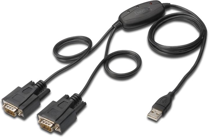Immagine prodotto Digitus Cavo da USB 2.0 a 2x RS232 (1.50 m)