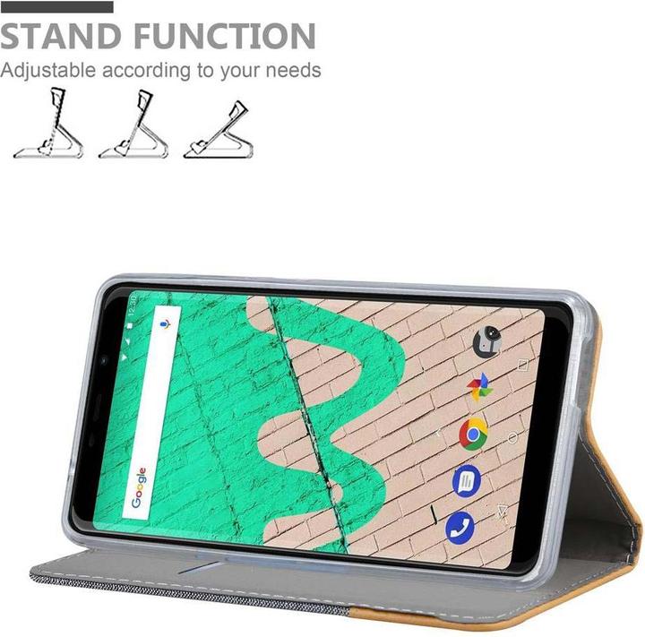 Produktbild Cadorabo Jeans Optik (Wiko View Max)