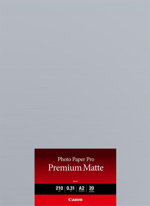 Actual product image Canon PM-101, Premium Matte Photo Paper (210 g/m², A2, 20 x)