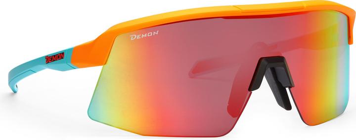matt Orange Tourquise-Red Multi