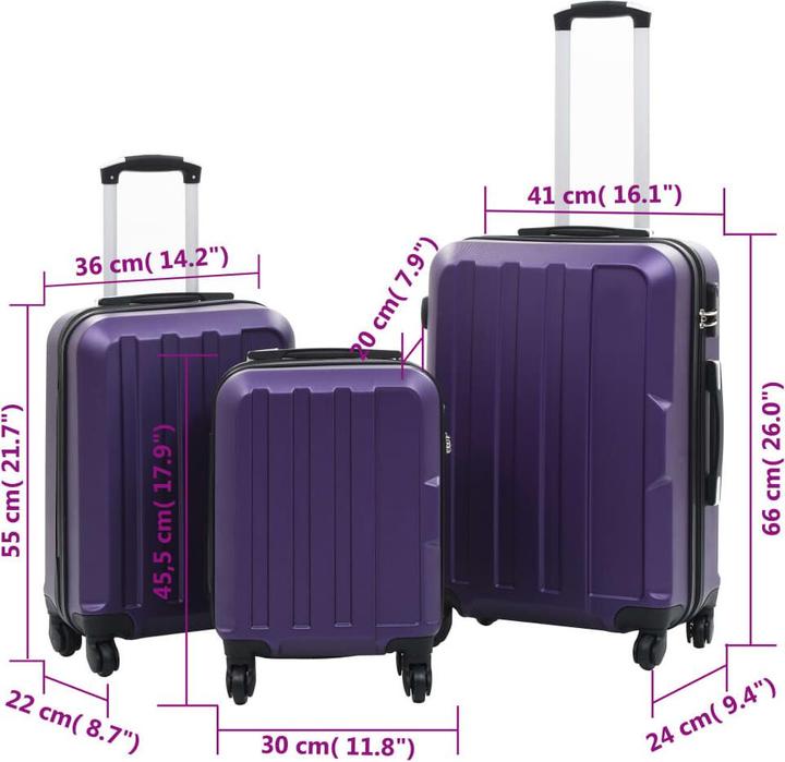 Produktbild VidaXL Una (Handgepäck (bis 50l))
