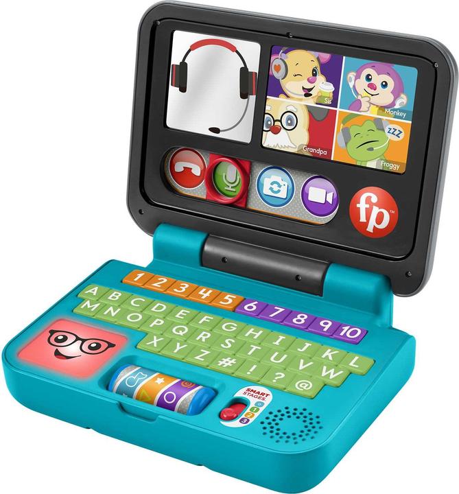 Actual product image Fisher-Price Laugh & Learn Let's Connect Laptop (Italian)