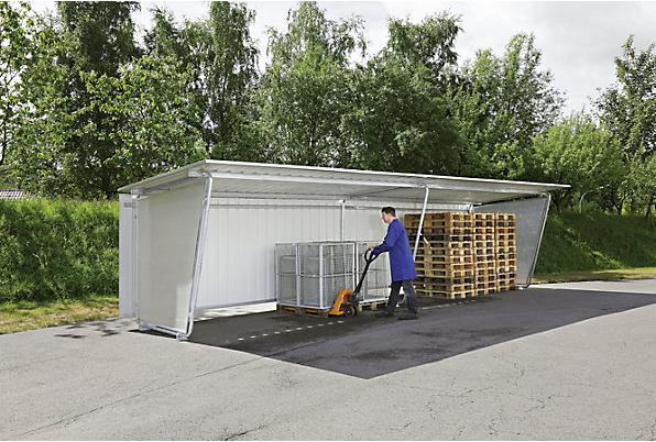 Produktbild kaiserkraft Rückwand zu Flachdachüberdachung