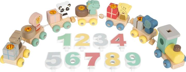 Image du produit small foot Train d'anniversaire avec animaux