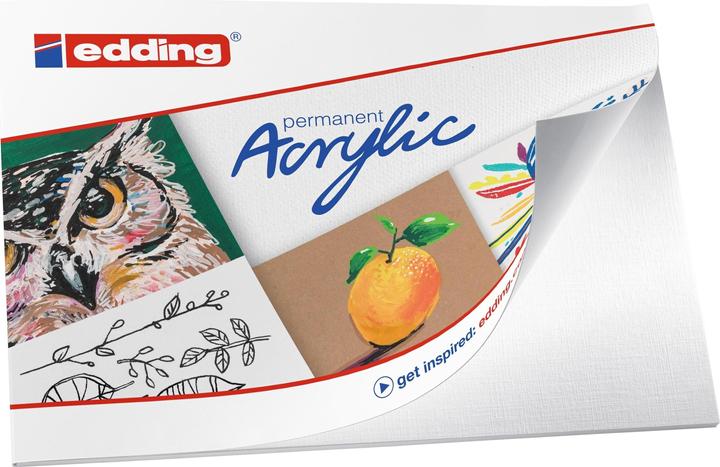Image du produit Edding Marqueurs acryliques, set de départ 12 pièces (Multicolore, 10 mm, 12 x)