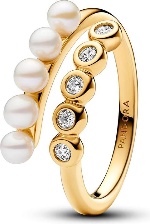 Produktbild Pandora Duo Behandelte Süsswasserzuchtperlen Ring (58)