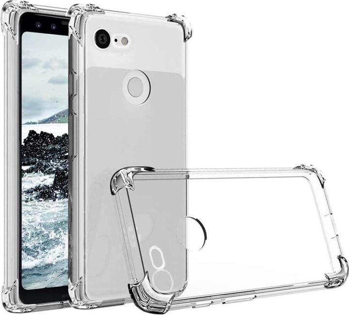 Actual product image Screenguard Google Pixel 3 Case Crystal Soft Airbag Bumper (Google Pixel 3)