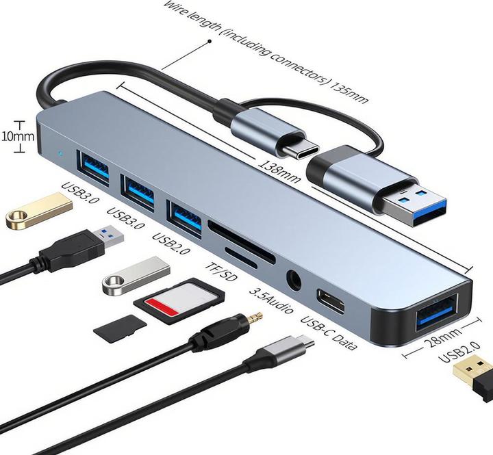Produktbild AAi Mobile AR2932 (USB-A, USB-C, 8 Ports)