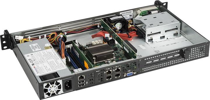 Actual product image Bluechip SERVERline R11201s (Intel Atom C3558, 8 GB, Rack Server)