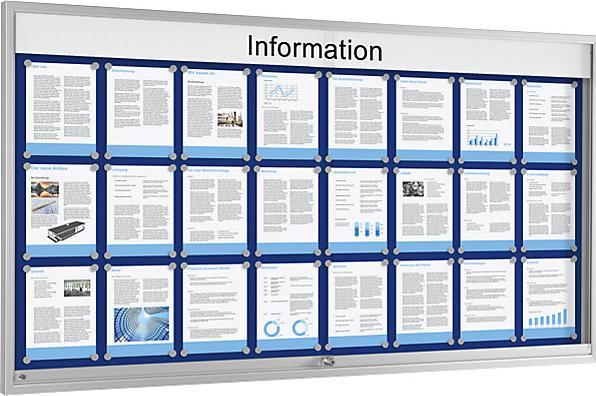 Actual product image Schaar-Design Sliding door showcase (Blackboard, 97.5 x 194.5 cm)