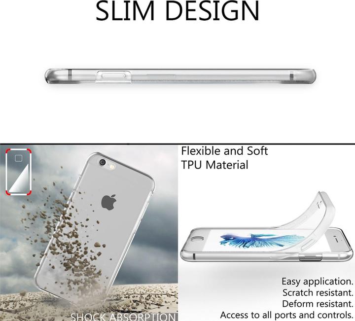 Actual product image Nalia 360 degree cell phone case (Apple iPhone 6, Apple iPhone 6s)