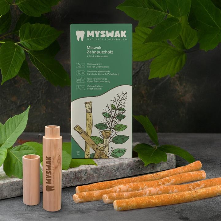 Produktbild Miswak Zahnputzholz (Mittel, 4 x)