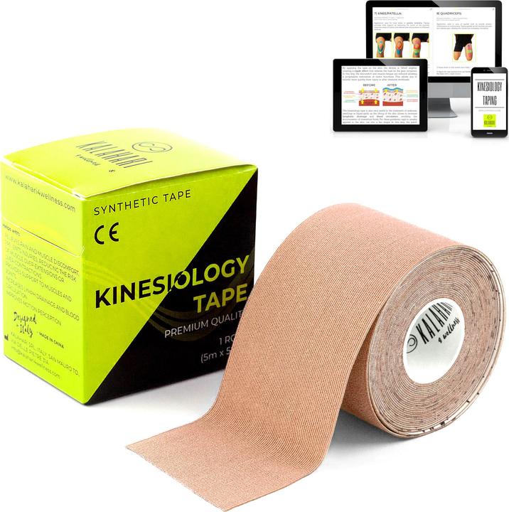 Kalahari 4 Wellness Kinesiologie Tape - Kinesio Hautfarbe