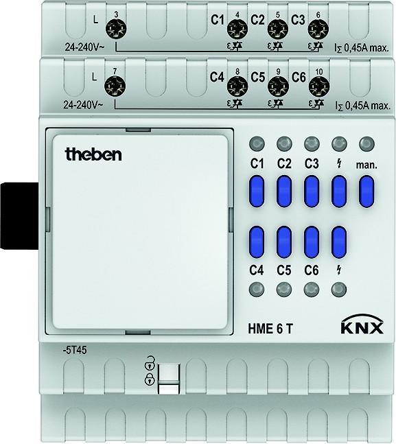 Image du produit Theben Hme 6 T Knx (Actionneur de chauffage)