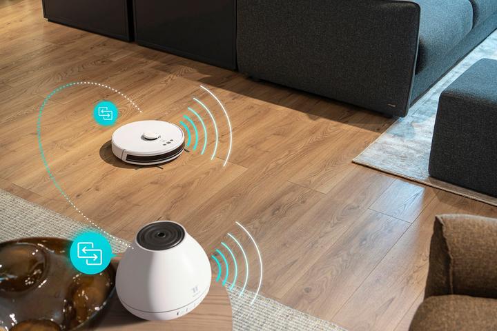 Image du produit Tesla robot vacuum cleaner robot vacuum laser (Robot d'aspiration et de nettoyage)
