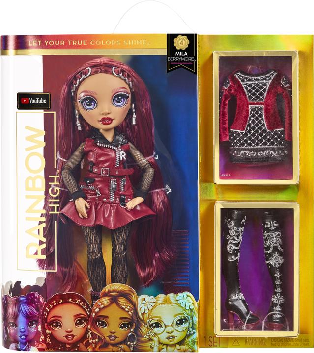 Actual product image MGA Rainbow High Mila Berrymore