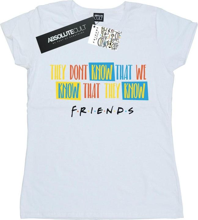 Image du produit Friends - T-shirt THEY DON'T KNOW SCRIPT - Femme (XXL)