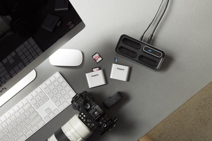 Image du produit Kingston Lecteur de cartes USB-C 3.2 Gen2 Dual-Slot SD UHS-II retail (USB 3.2 Gen 2)