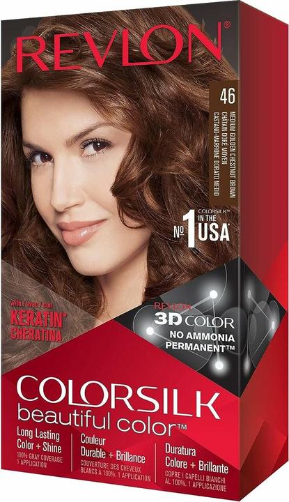 Produktbild Revlon Professional COLORSILK tinte #46-castaño cobrizo dorado (46)