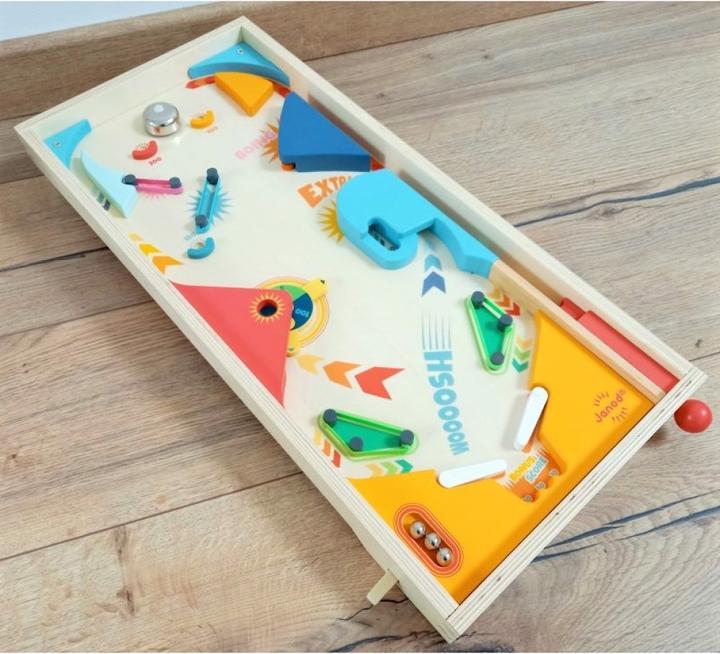 Actual product image Janod Pinball machine (German)